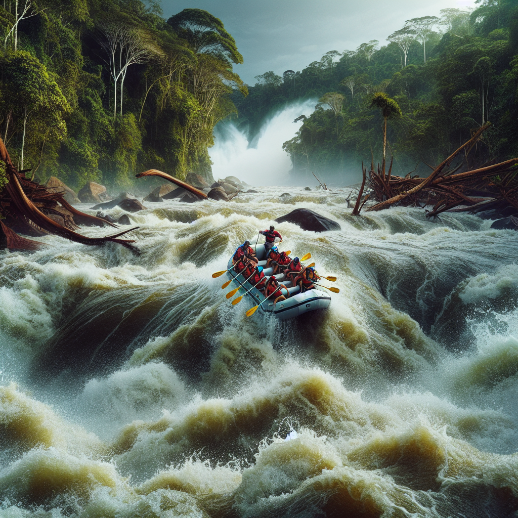 Adventure Travel: White Water Rafting In The Amazon