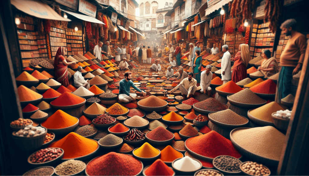 A Culinary Journey Through The Spice Markets Of India