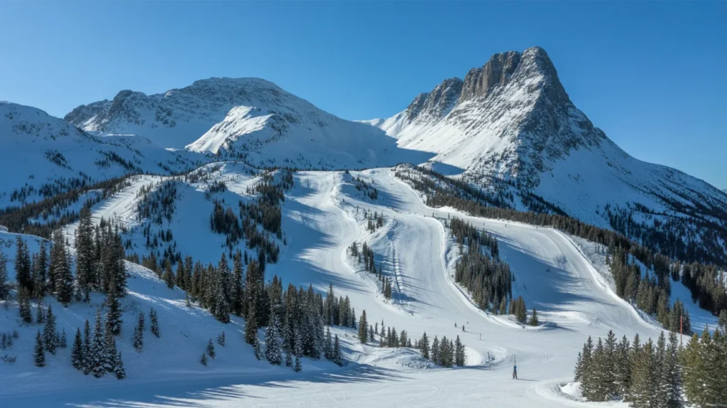 Legendary Montana Ski Slopes at Big Sky Resort