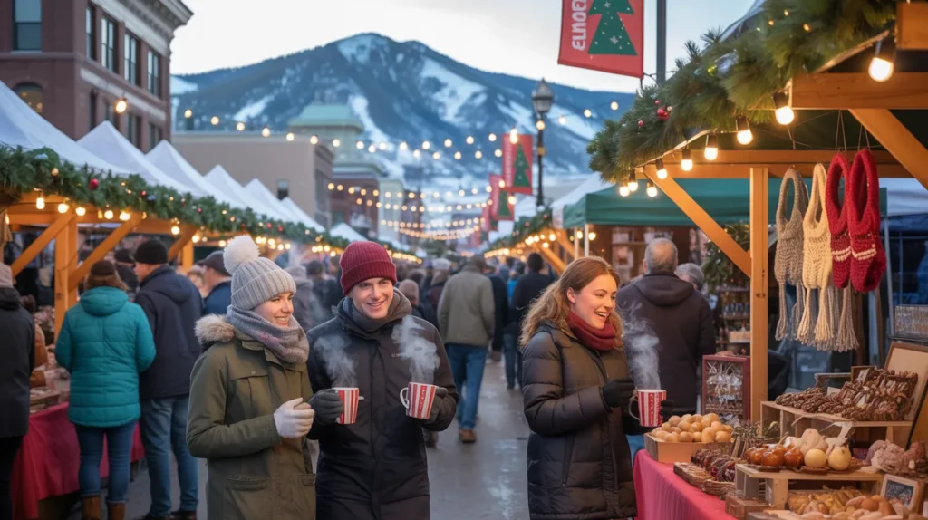 Shop the Holiday Markets in Bozeman, Montana